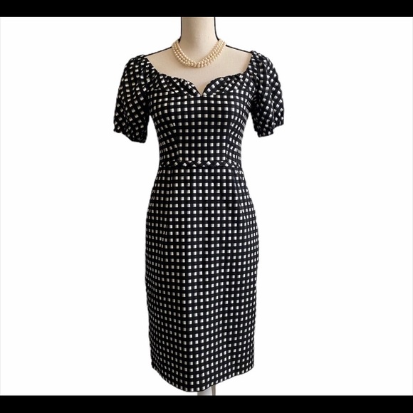 COPY - Nanette Lepore Cheeky Check Dress - Picture 4 of 7